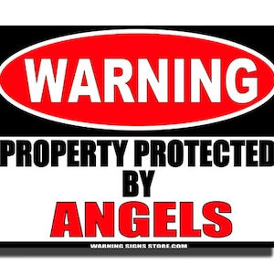Angels Wall Decor Door Decor Funny Wall Sign Door Sign WS394
