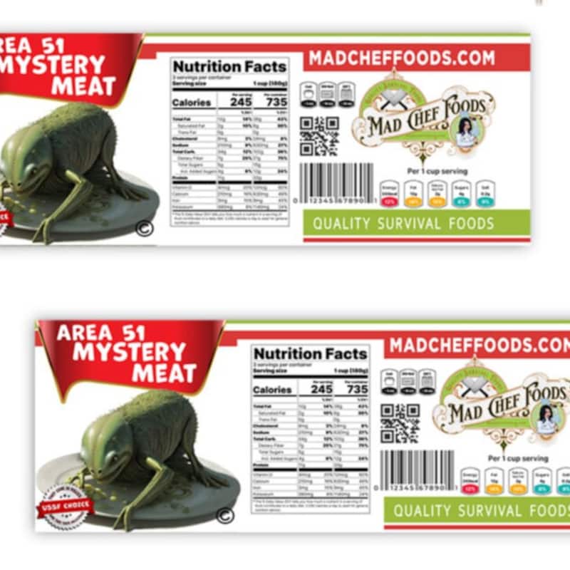 Mystery Meat Label - Etsy