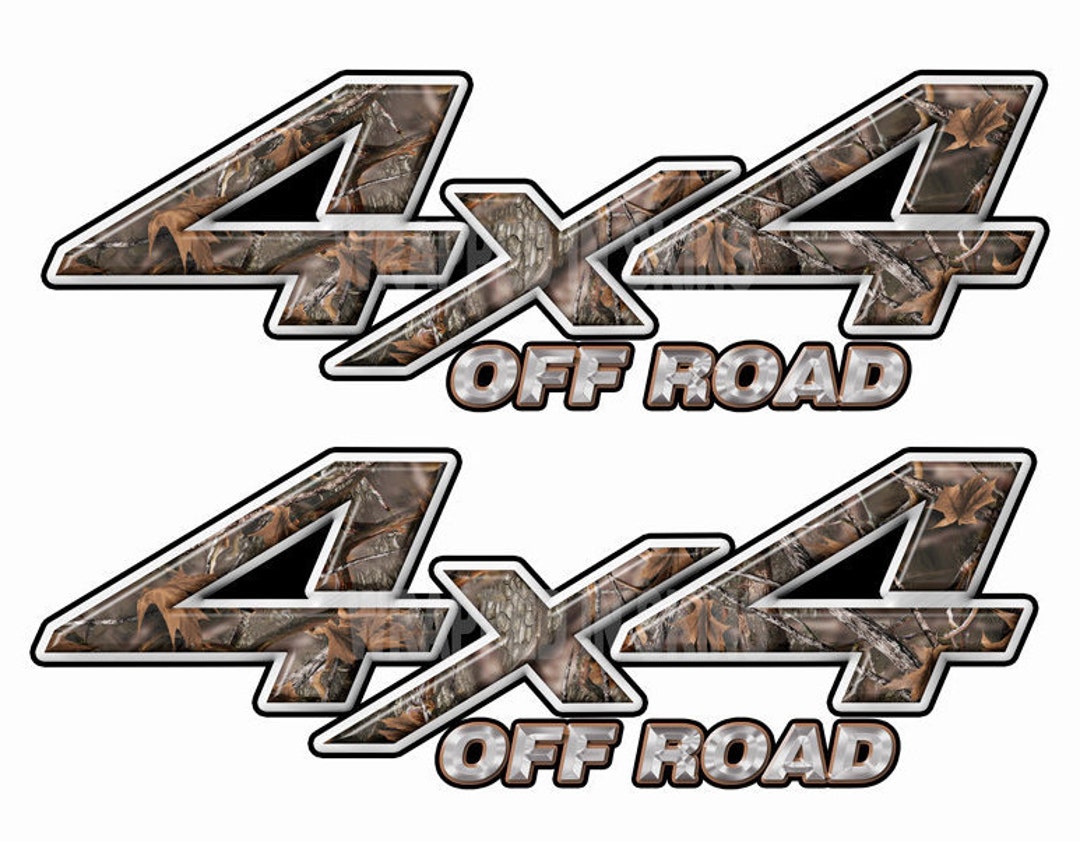 4x4 off Road Truck Decals WOODLAND CAMO Truck Accessories Etsy
