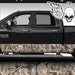 3M American Flag Waving Rocker Panel Graphic Decal Wrap Kit For Truck/SUV – Glossy Vinyl, 6 Sizes, Blue/Red