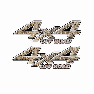 4x4 Off Road Truck Bed Graphics (or NO off road your choice) Camo Duck Tall Grass  KA011(N)OR4