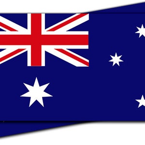 Australia - Australian Flag Vinyl Decal Stickers - Choose from different sizes