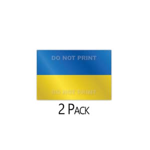 Ukraine Country Flag Vinyl Ukrainian Decal Stickers - assorted sizes