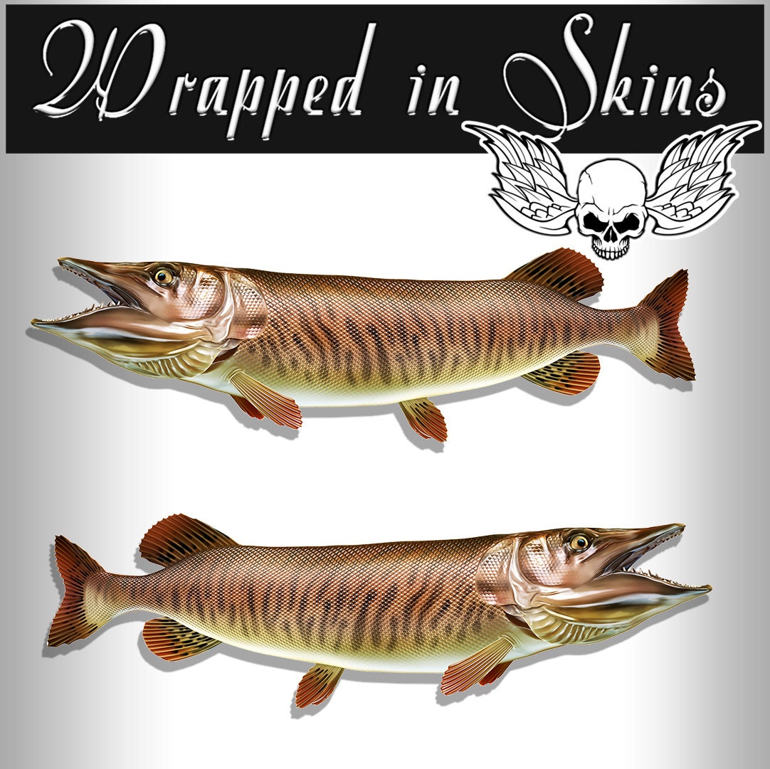 Musky Boat Decal 