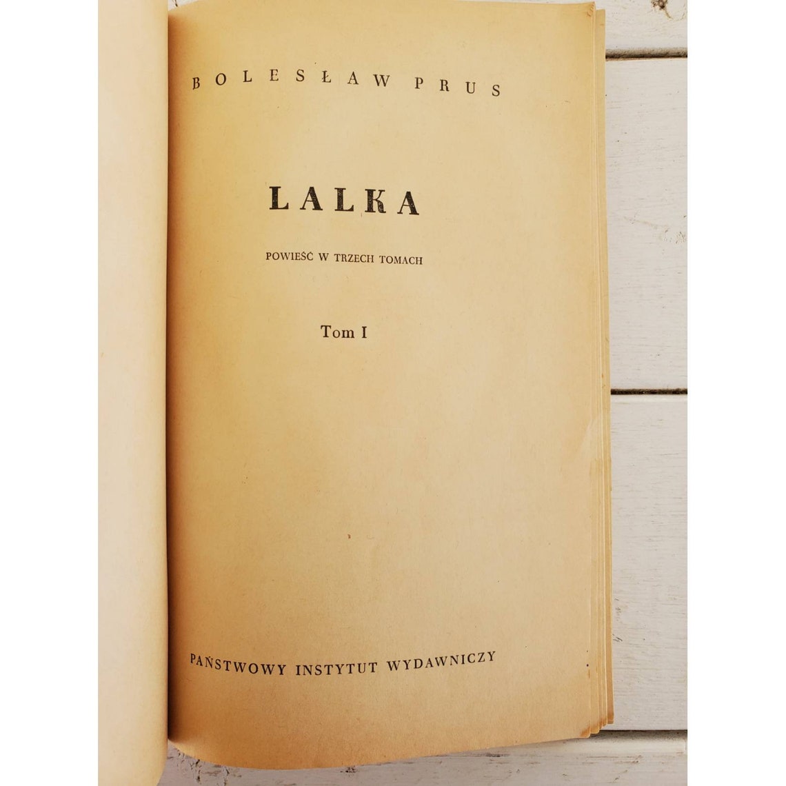 Lalka the Doll By Boleslaw Prus 3 Vintage Decorative Paperback 