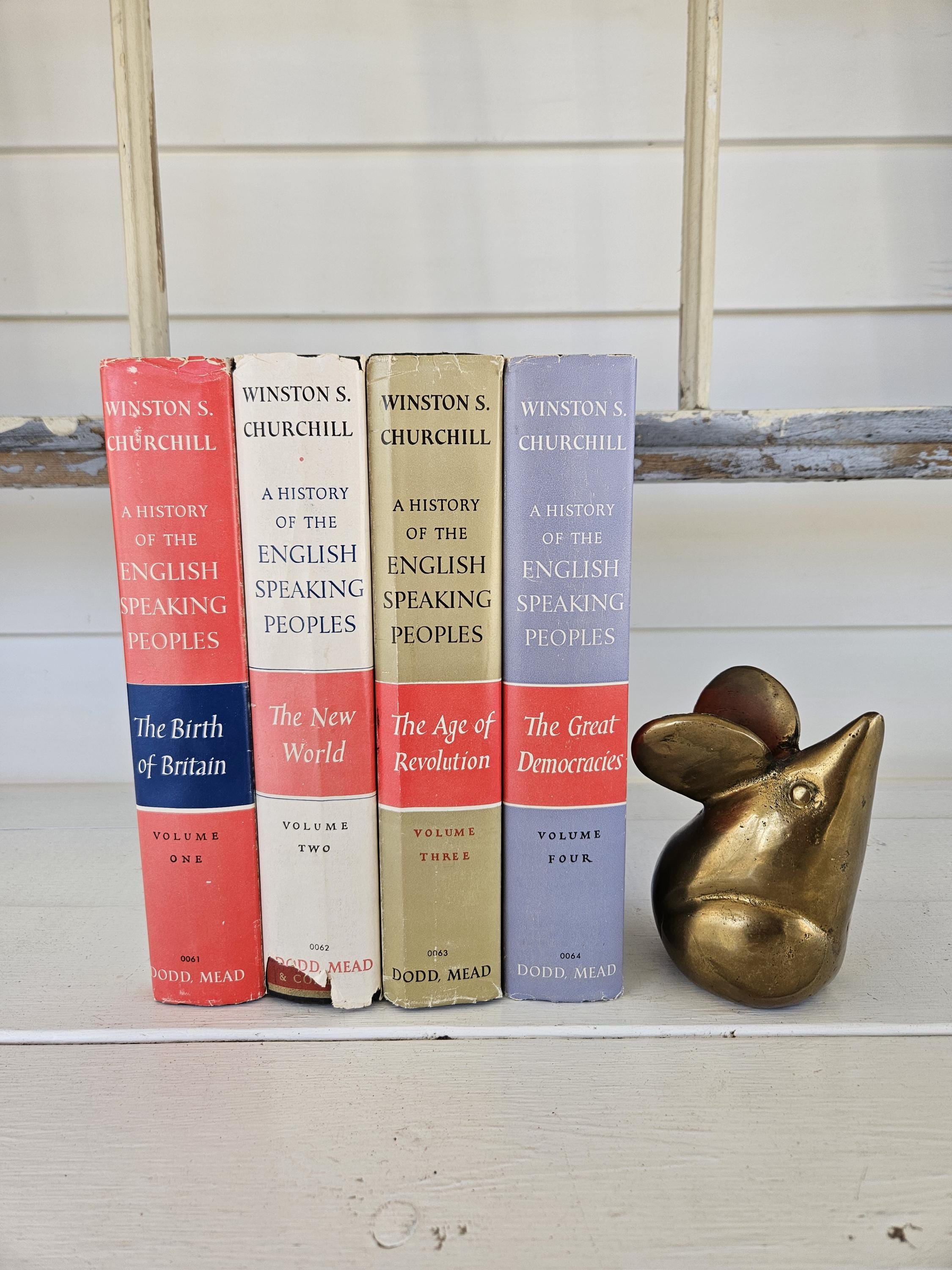 Winston Churchill Book Set - Etsy