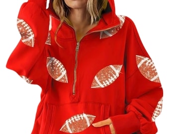 Unisex Fleece Hoodie Oversized Cozy Fall Winter Sweatshirt