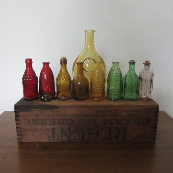 Vintage Wheaton Bottle Collection (Set of Nine)