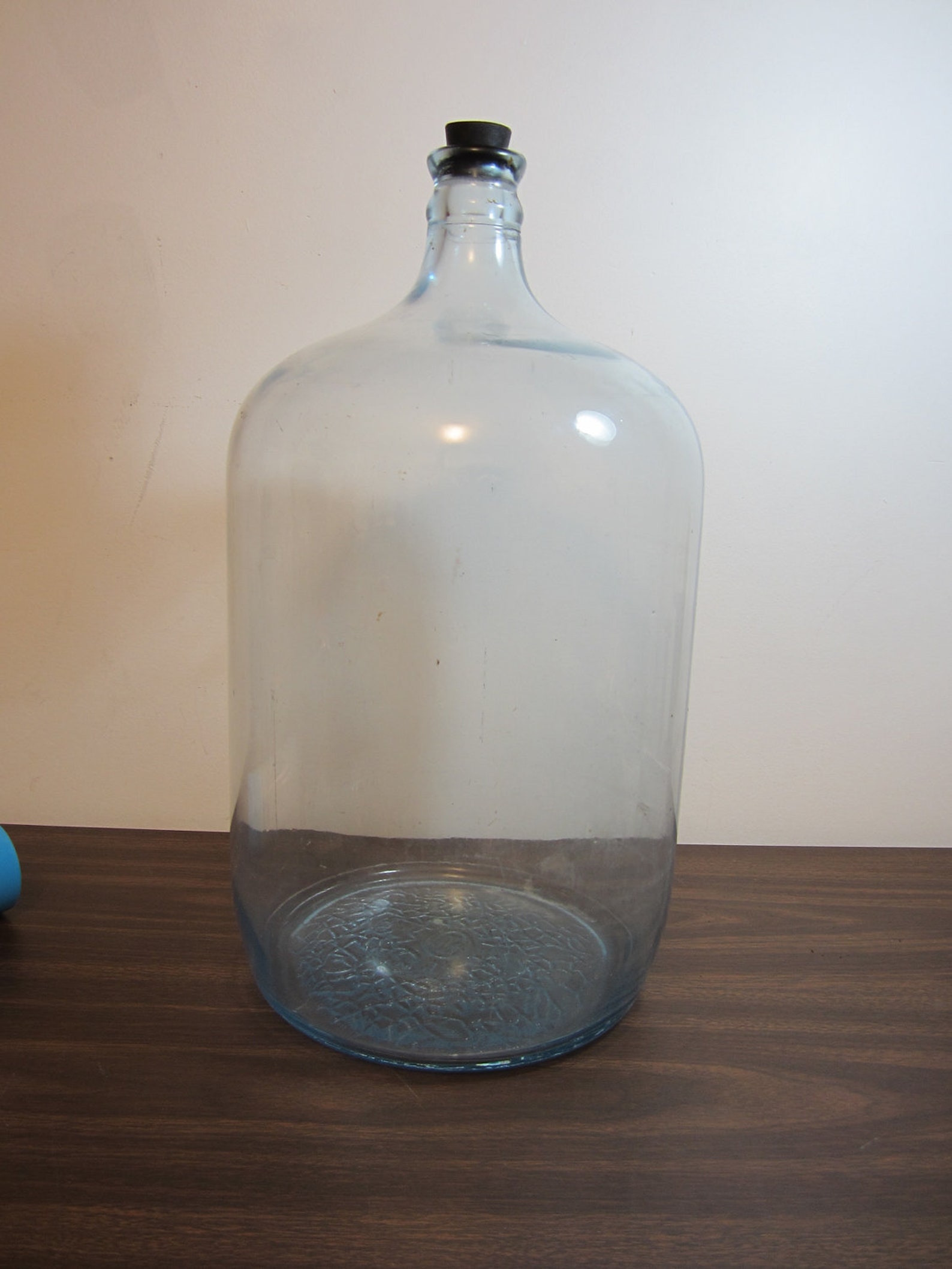 Vintage Glass Water Cooler Bottle 5 Gallon | Etsy