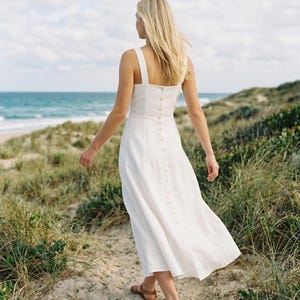 custom linen dresses Custom Linen Dress