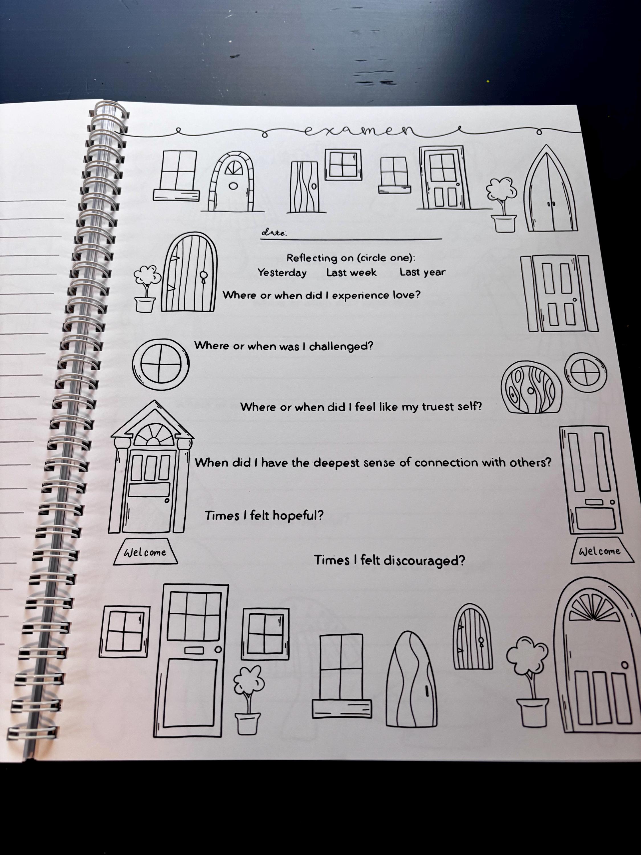 Guided Coloring Notes A New Beginning: A Guided Coloring Journal for Rest and Meditation - Etsy
