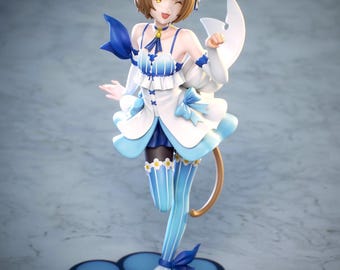 Felix STL, model 3D do druku stylizowanej postaci do żywicy i FDM