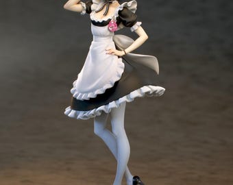 Postać Becky STL Anime Girl Model 3D do druku Elegancka figurka do żywicy i FDM
