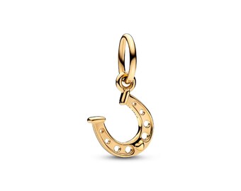 Bedelarmband kraal, Lucky Horseshoe-hanger bedel, Lucky Horseshoe-sieraden, Horseshoe-hanger, cadeau voor haar