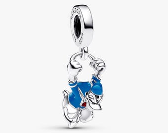 Charm Bracelet Bead, Disney Donald Duck Dangle Charm, Disney Donald Jewelry, Disney Donald Duck Jewelry, Donald Duck Jewelry, Gift for Her