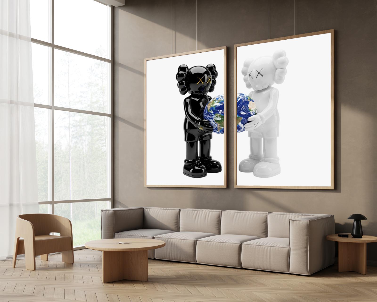 Kaws earth figure - Etsy 日本