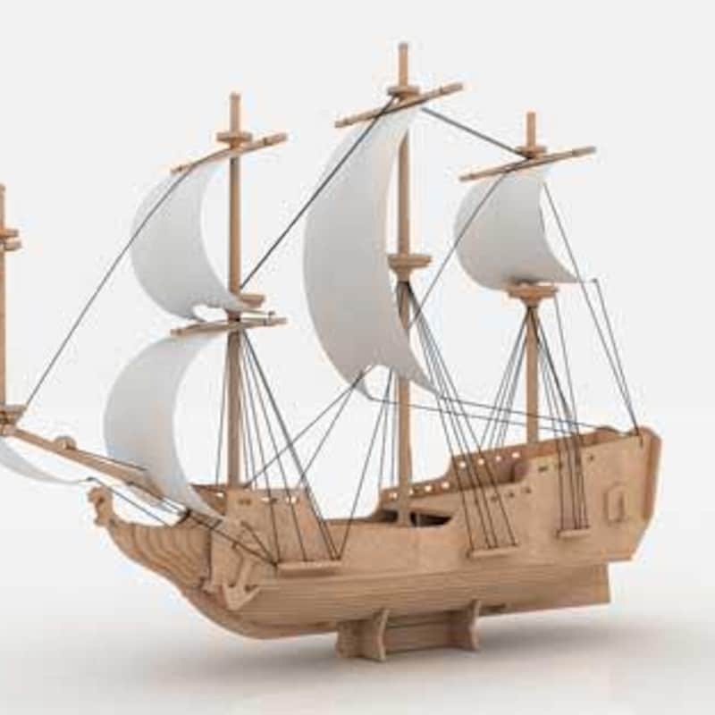 Ghost Model Ship - Etsy UK