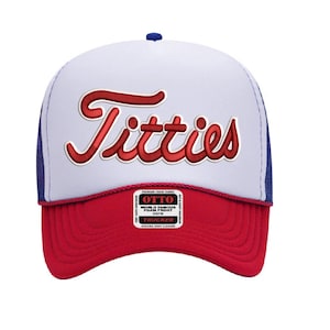 Funny 3D Puff Embroidery Hat | Retro Script Adult Humor Baseball Cap | Edgy Streetwear Snapback