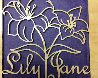 Personalized Lilies