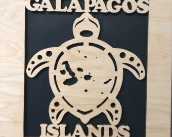 Galapagos Islands map album
