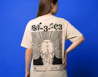 AMADEUS SÄGER - Unisex t-shirt med boxig passform