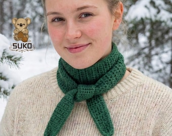 Sophie Scarf Crochet Pattern PDF | Easy Beginner Scarf | Minimal Crochet Scarf | Digital Download