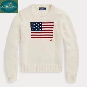 Vintage Ralph Lauren American Flag - Etsy