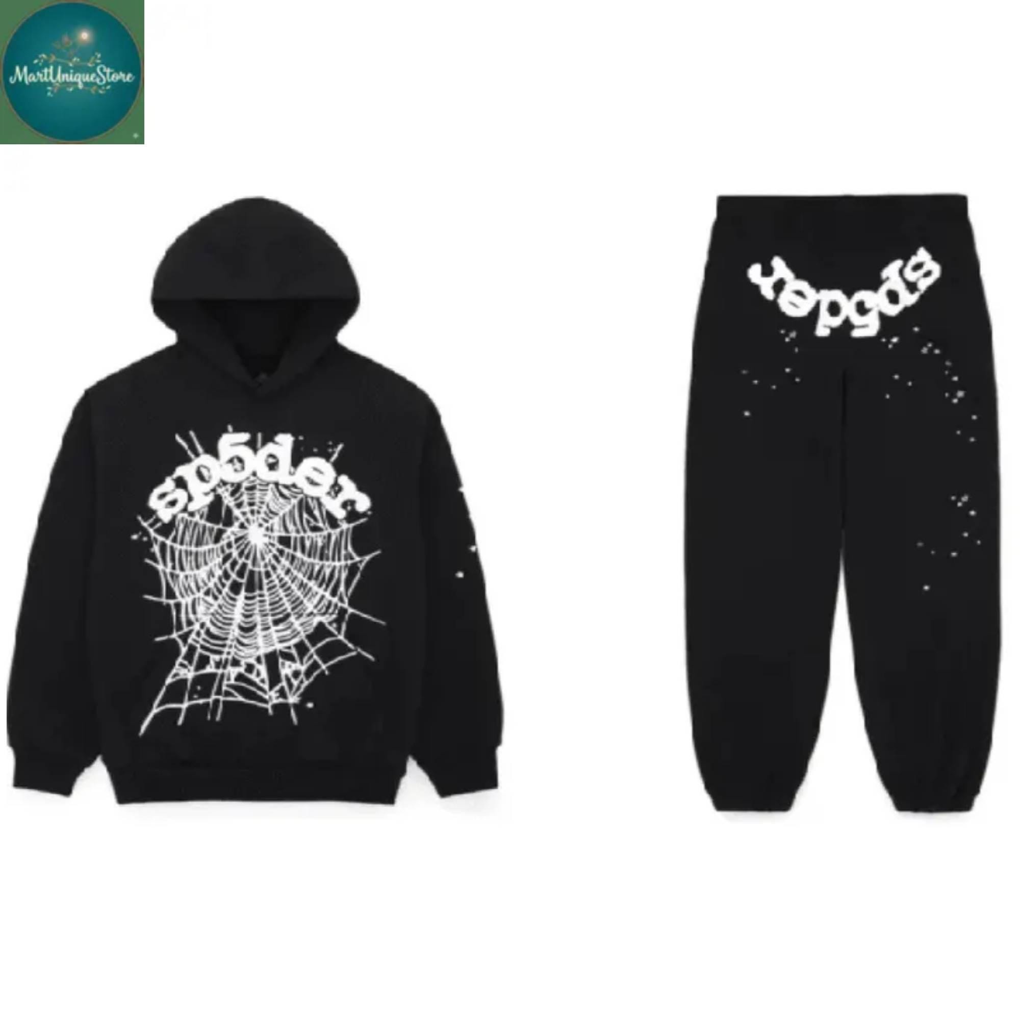 Sp5der hoodie black - Etsy 日本