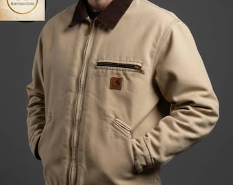 Chaqueta Carhartt J97 Detroit / Chaqueta de lona de trabajo vintage