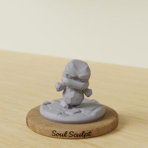 Rock Golem Miniature | Stone Golem | 28mm 32mm 38mm | DnD Pathfinder | Resin Figure