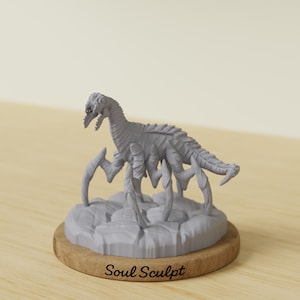 Insectoid Horror | Chitin Stalker Monster | 28mm 32mm 38mm | Tabletop RPG | DnD Miniature | Pathfinder Creature Mini