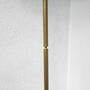 Vintage Brass & Wood Valet Stand 130cm | Mid-Century Gentleman's Butler Dressboy Clothes Rack | Hollywood Regency