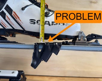 Espaciador de crampones de esquí Dynafit para elevadores de talón, fijación de tracción para esquí de travesía de travesía