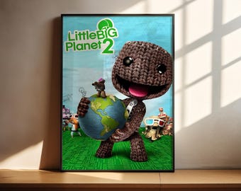Kleiner großer Planet Premium-Poster | Leinwand Poster | Wandkunst | Wohnkultur | Weihnachtsgeschenke | Filmbegeisterte