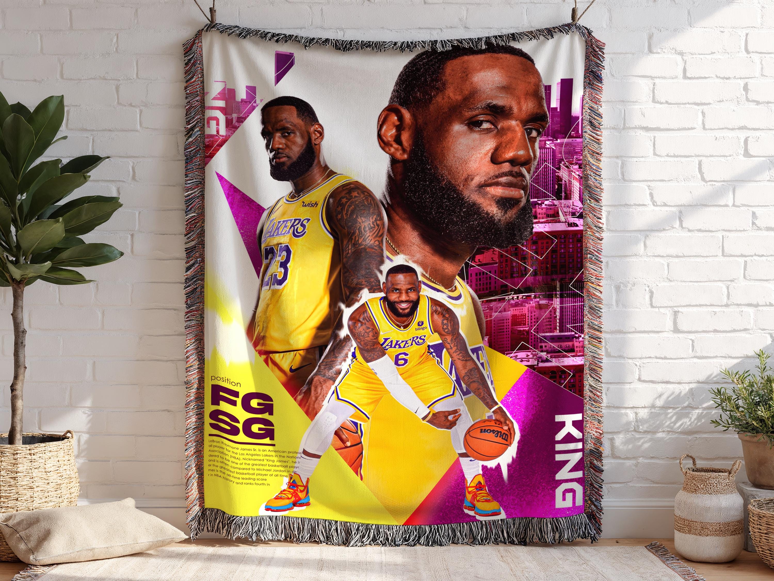 Lebron Tapestry - Etsy