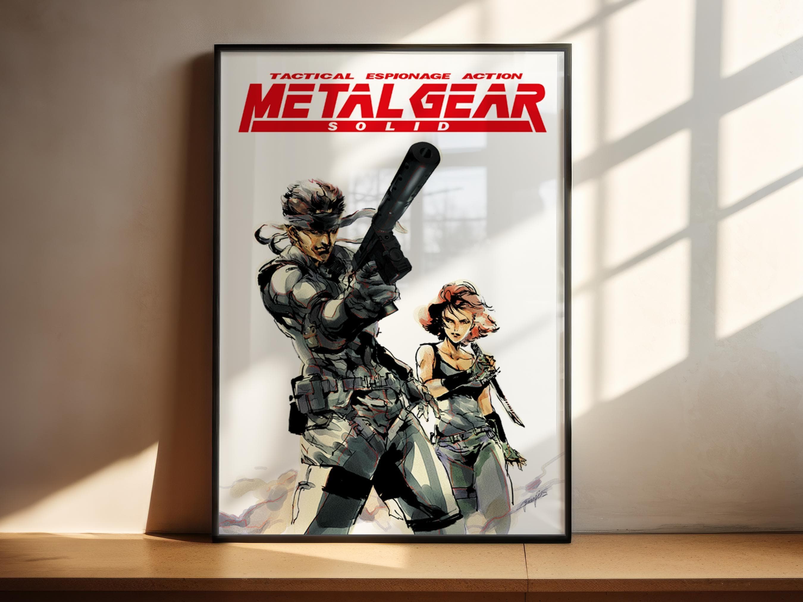 Metal gear solid poster - Etsy 日本