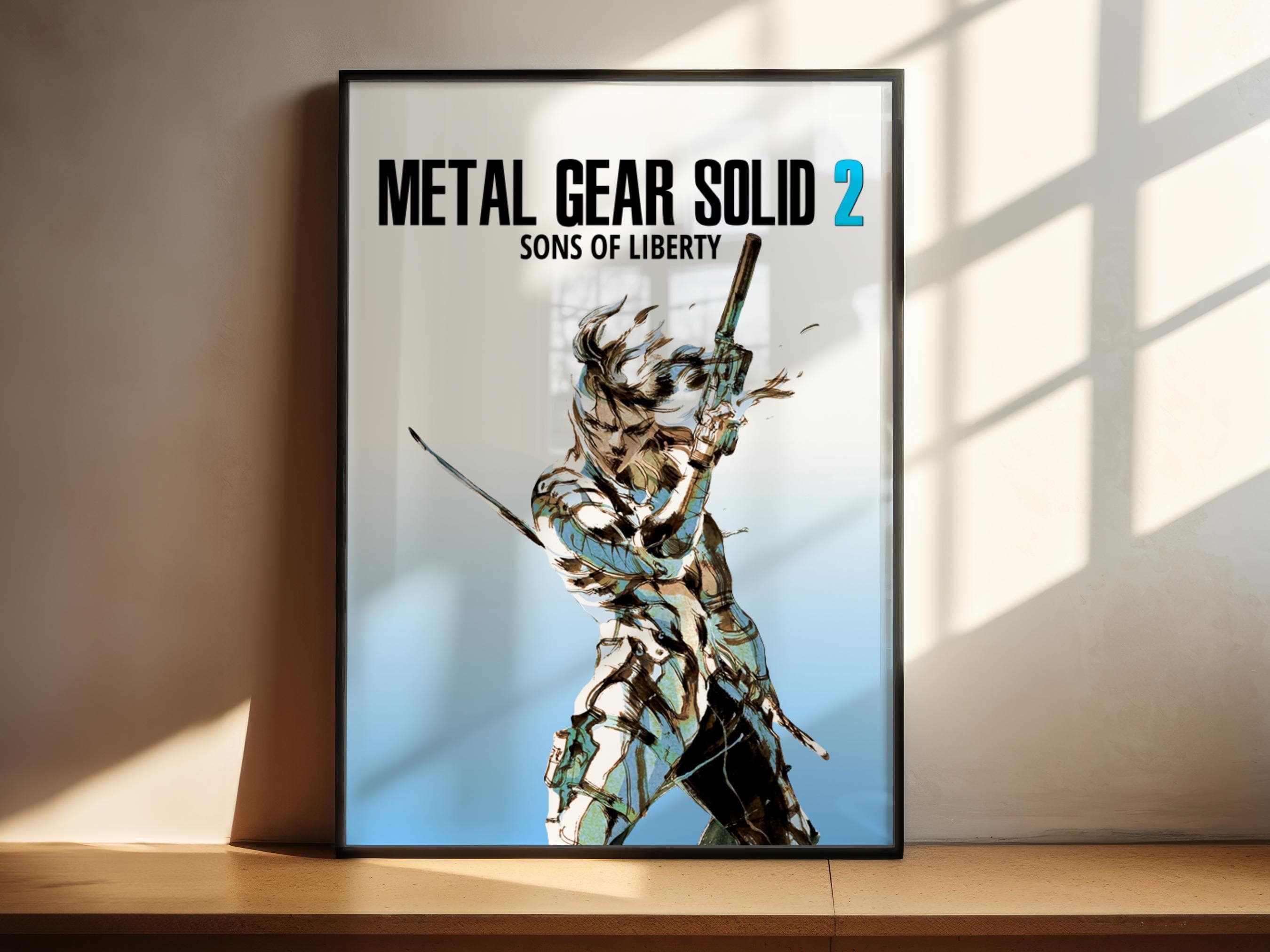 Metal Gear Solid 2 Cover - Etsy