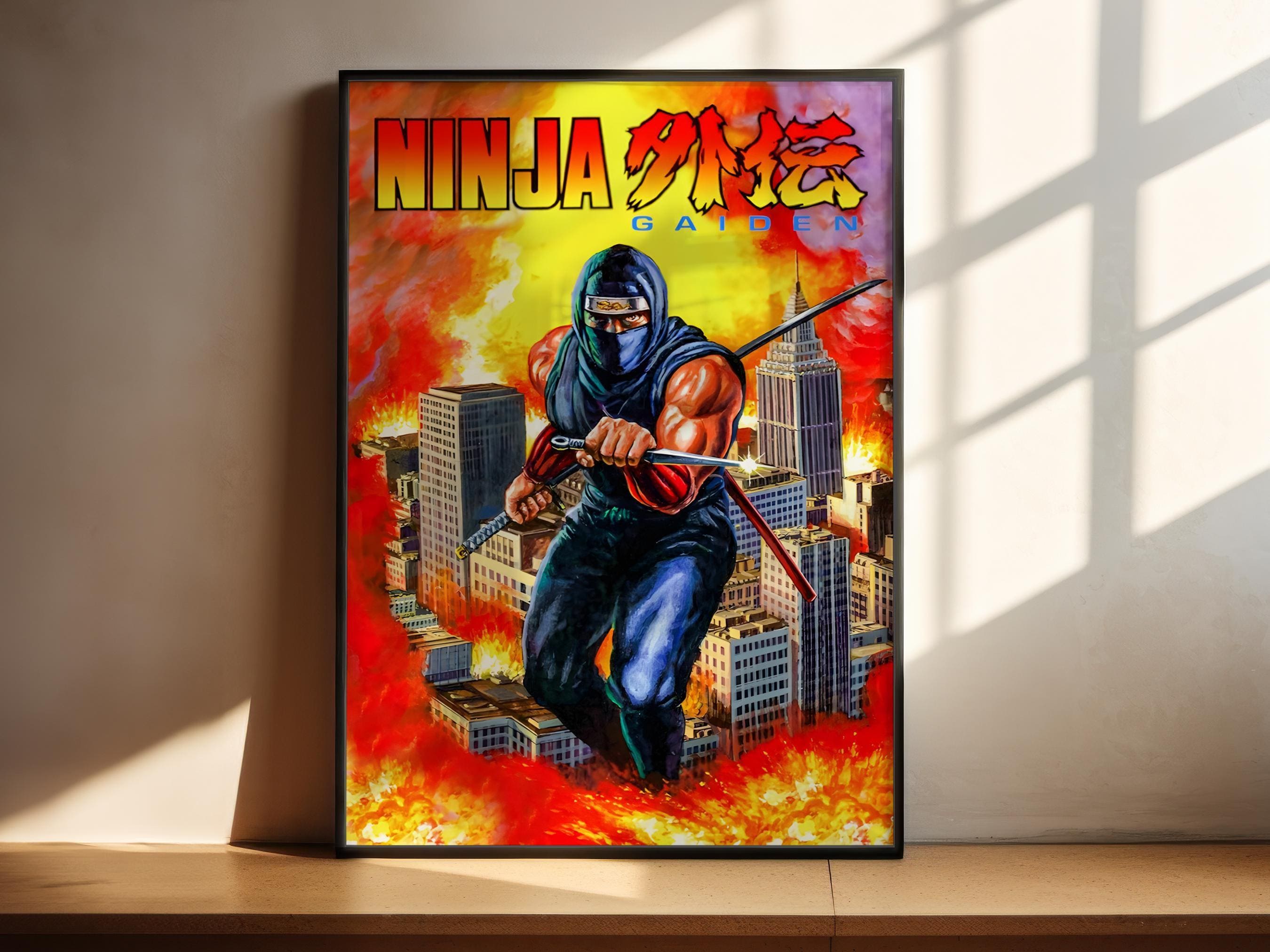 Ninja Gaiden Poster - Etsy