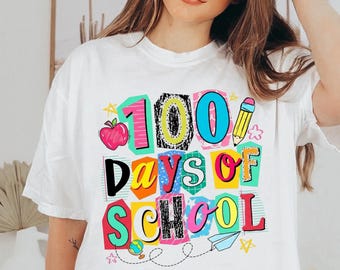 100 Tage Schule Kokette Png, 100 Tage Schule PNG, Lehrer 100 Tage, 100 Tage Png, digitaler Download
