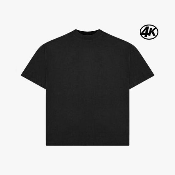 T-shirt Mockup 4K | Washed Effect, Reverse Stitch (digital