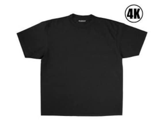 Heavyweight T-Shirt Mockup 4K | Label Brand | Front and Back | Changeable Colors