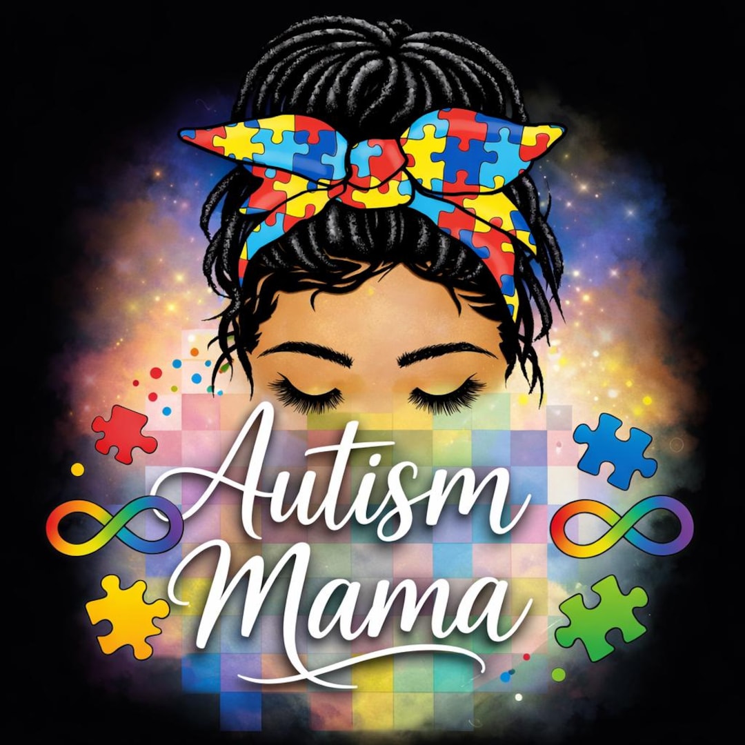 Autism Mama PNG, Puzzle Piece Awareness Design (digital Download) - Etsy