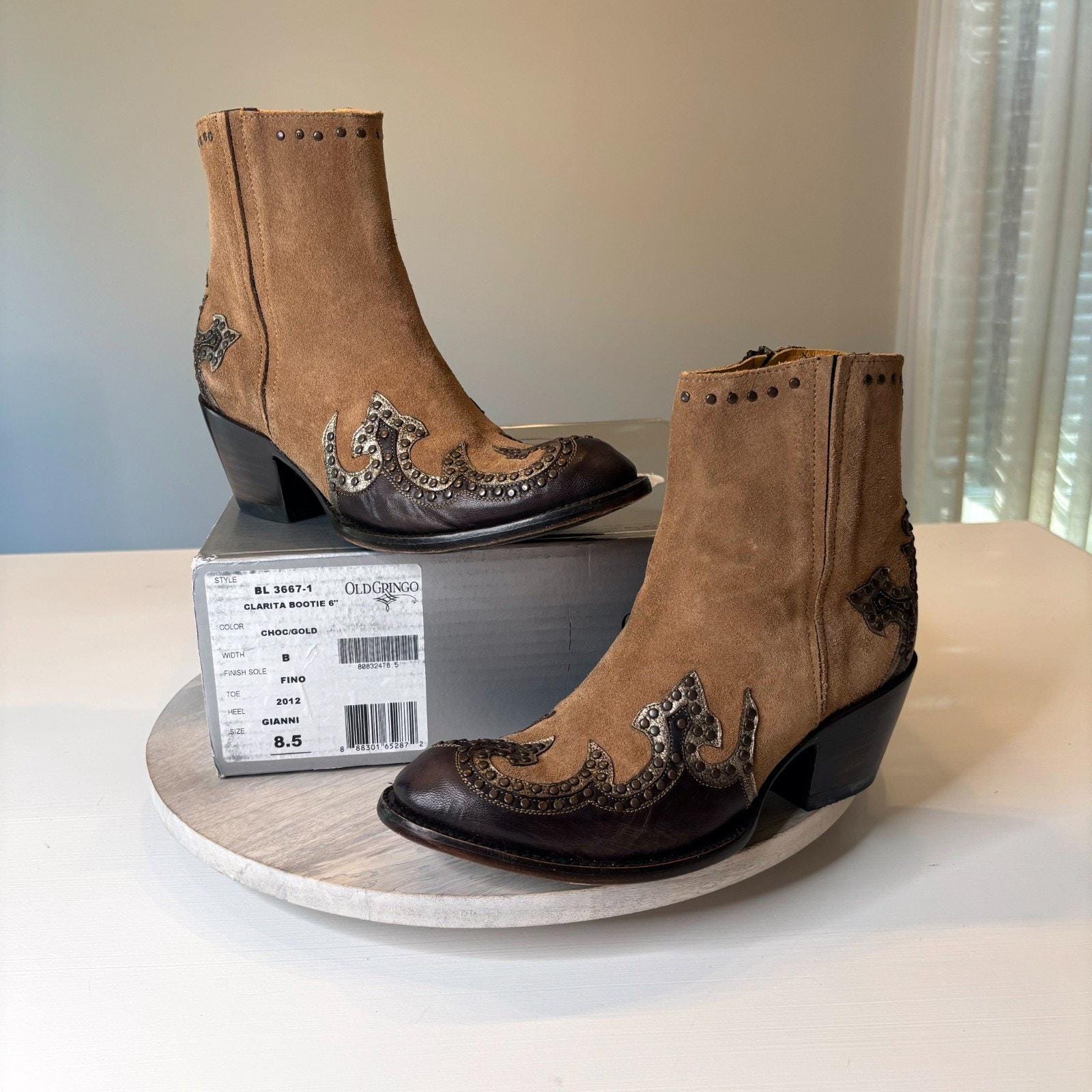 Womens Western Boots Size 8.5 - Etsy