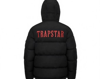 Chaqueta acolchada de invierno Trapstar / Ropa de calle unisex con capucha de invierno