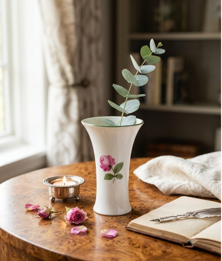 Augarten Rose Vase - Etsy