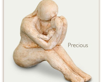 Mother and Child art sculpture -  special gift for new mom and mothers