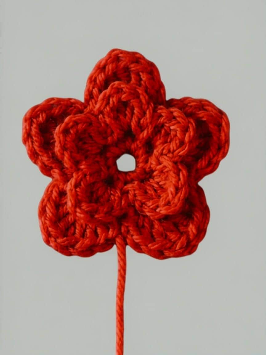 22 Crochet Patterns for Motifs and Appliques to Stitch, Layer, and Decorate 15 2 Layer Crochet Flower