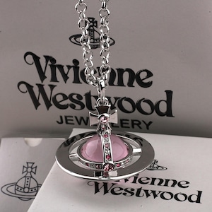 Vivienne westwood pink orb necklace - Etsy 日本