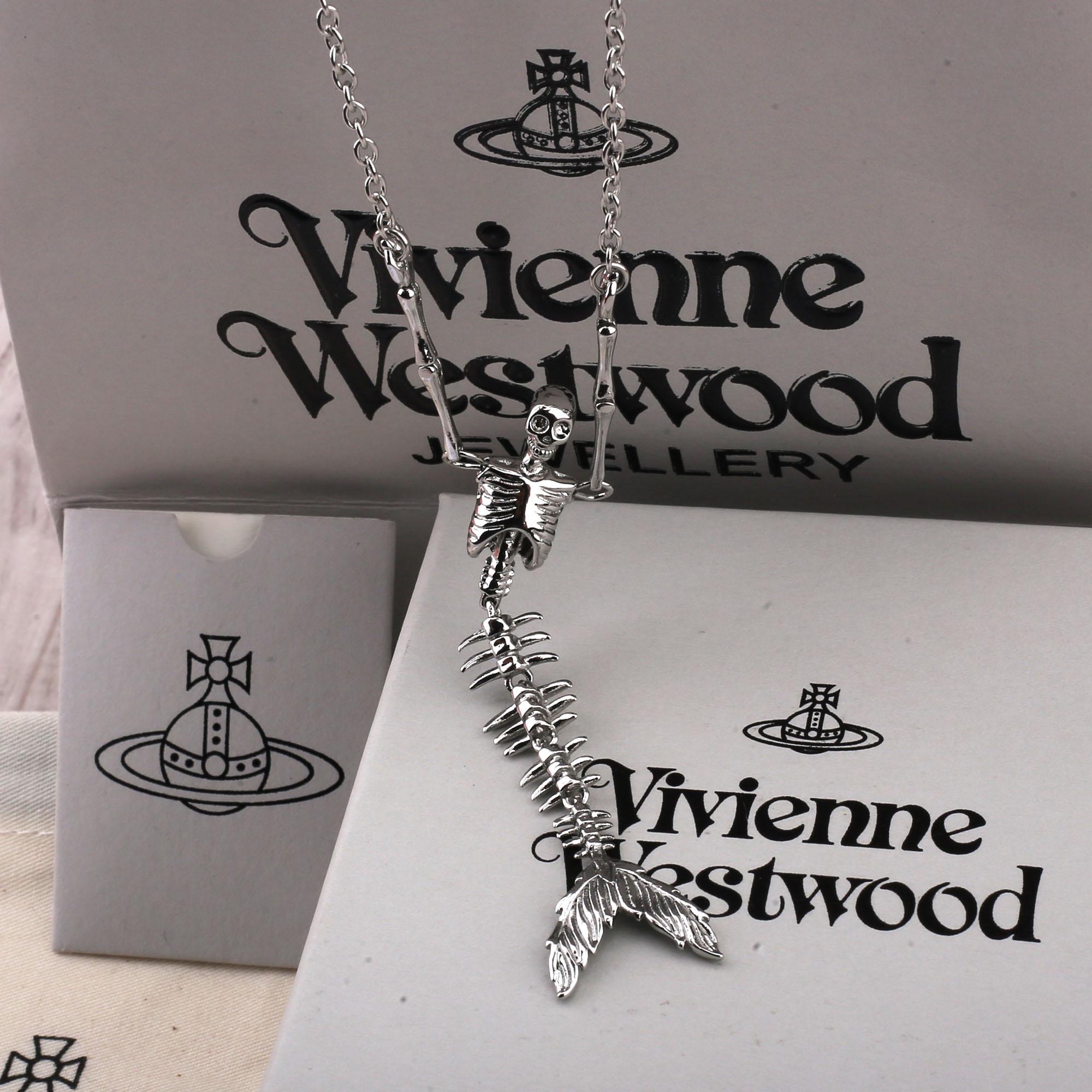 Vivienne westwood bone necklace - Etsy 日本