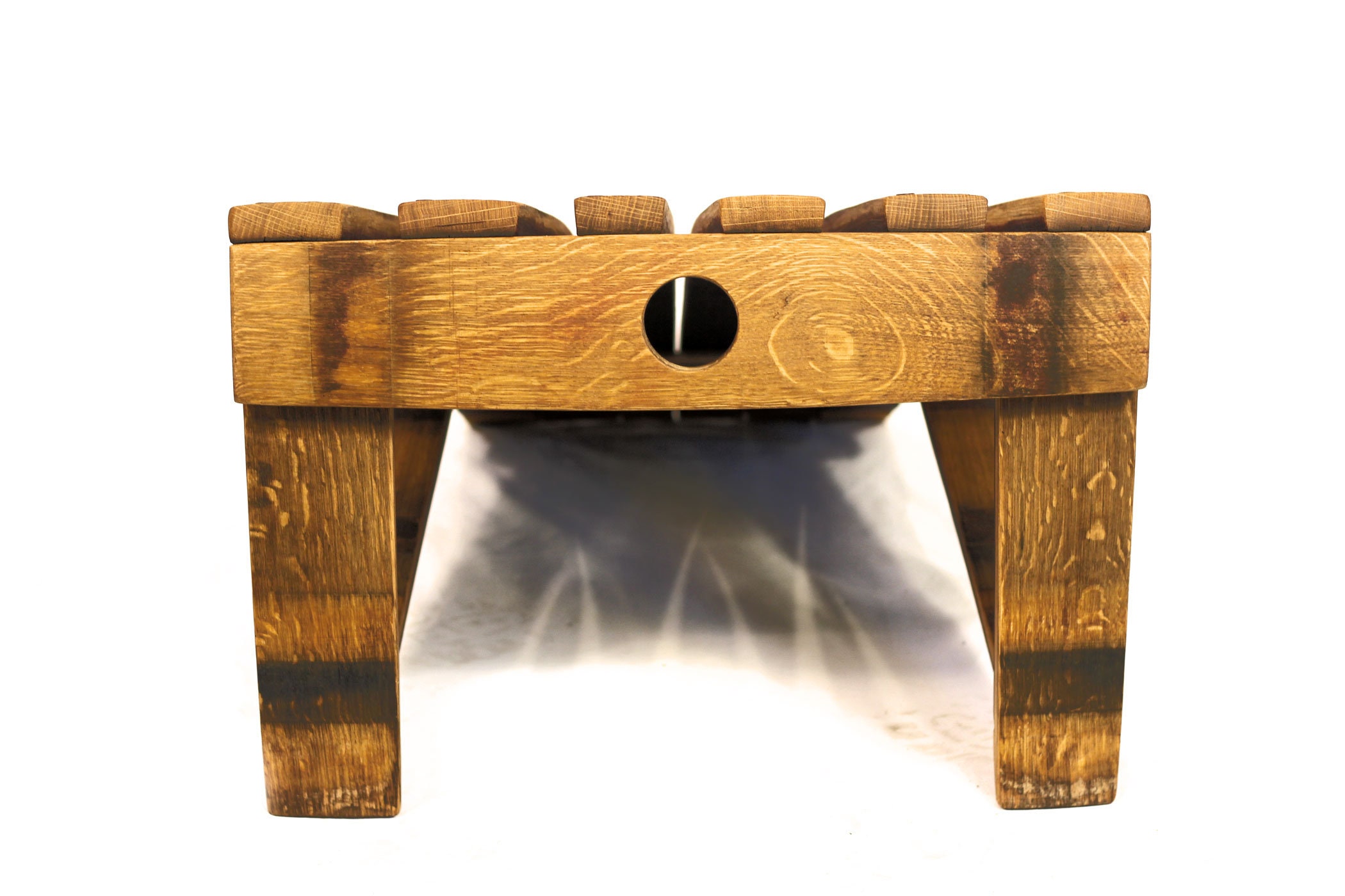 Wine Barrel Ottoman Footrest for Adirondack Chair Etsy